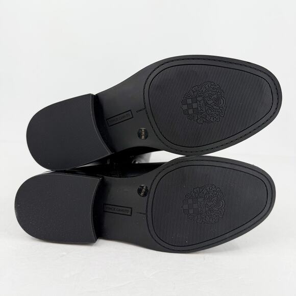 Vince Camuto Womens Andalian Knee High Boots US 6 M Wide Calf Black Leather NIB - Picture 9 of 10